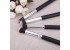 Generic Eyeshadow Blending Pencil Brush, Set Of 4, Black  (Pack of 4)
